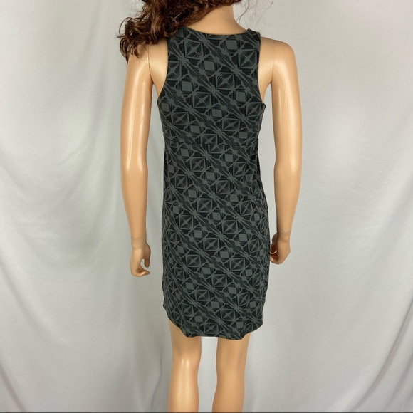 Athleta Gray Black Sleeveless Tank Dress - Picture 4 of 6